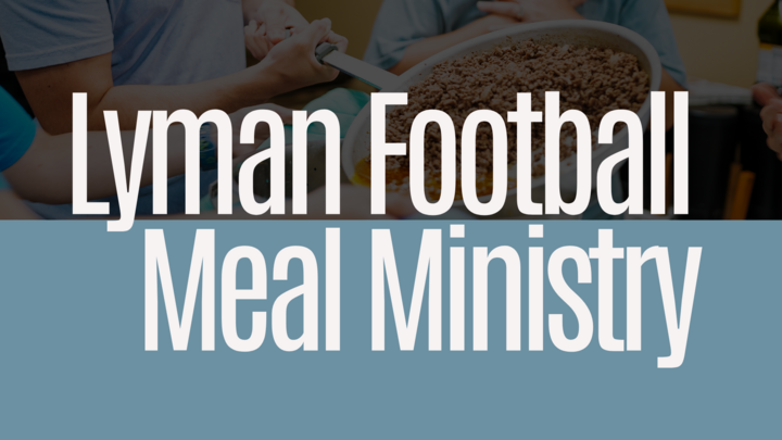 Logo for Lyman Football Meal Ministry