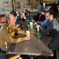 Logo for Men's Coffee and Conversations