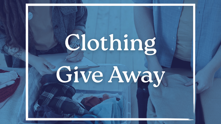 Logo for Clothing Giveaway - June 27th