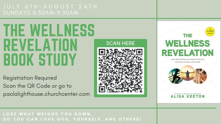 Logo for The Wellness Revelation Book Study