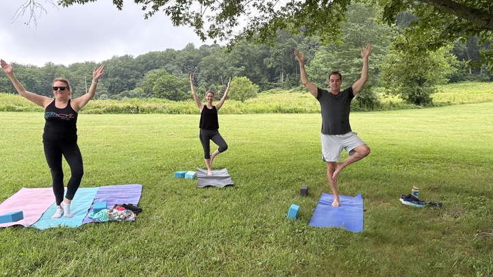 Logo for Mindful Movement(a yoga exercise experience) - Randie Miller