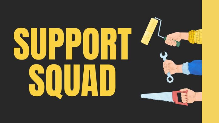 Logo for Trinity Support Squad