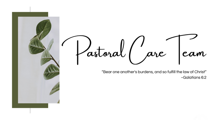 Logo for Pastoral Care Team