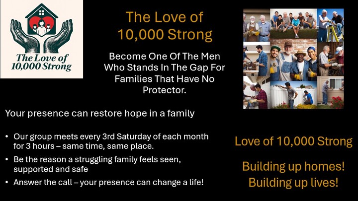 Logo for Love of 10,000 Strong