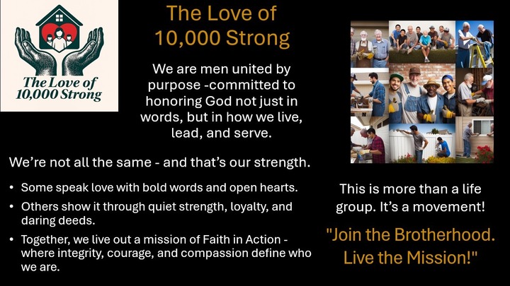 Logo for Love of 10,000 Strong