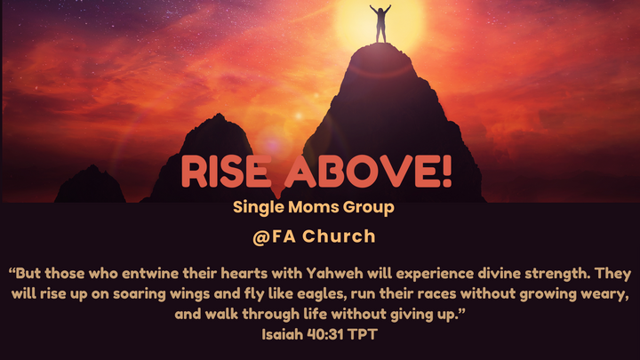 Logo for Rise Above!