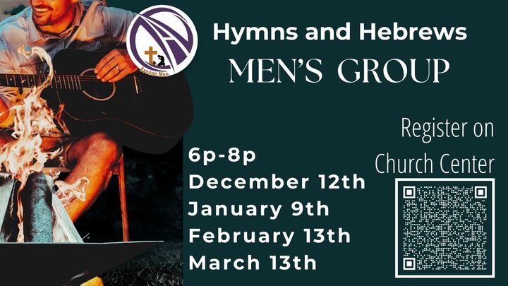 Logo for Hymns and Hebrews - Men's Group