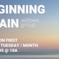 Logo for Beginning Again Widows Group