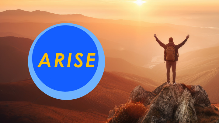 Logo for Arise (Nov 2025-Feb 2026)