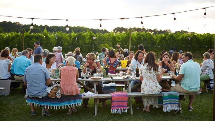 Logo for Potluck and Fellowship Group- Sundays