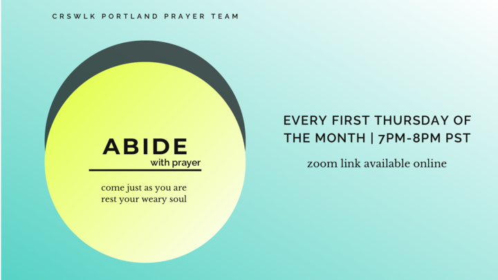 Logo for ABIDE with Prayer