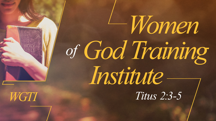 Logo for Women of God Training Institute - Bible Survey (2025-2026)