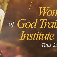 Logo for Women of God Training Institute - Bible Survey (2025-2026)