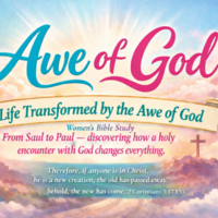 Logo for Awe of God - A Life Transformed (Paul) led by Rochelle "Ro" Taylor