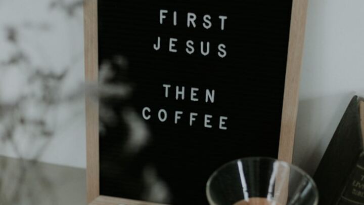 Logo for Messy Prayers & A Cup of Faith