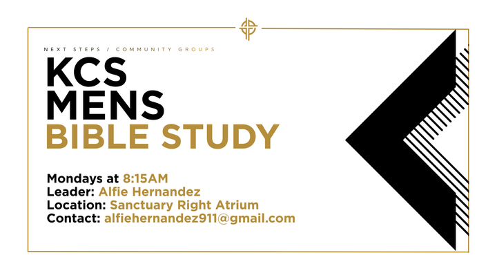 KCS Men's Bible Study