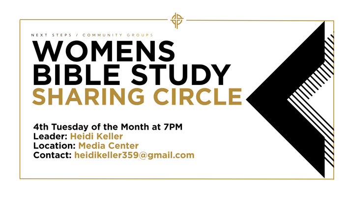 Women's Bible Study - Sharing Circle