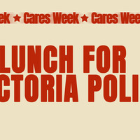 Logo for Cares Week: Lunch for the Victoria Police Department