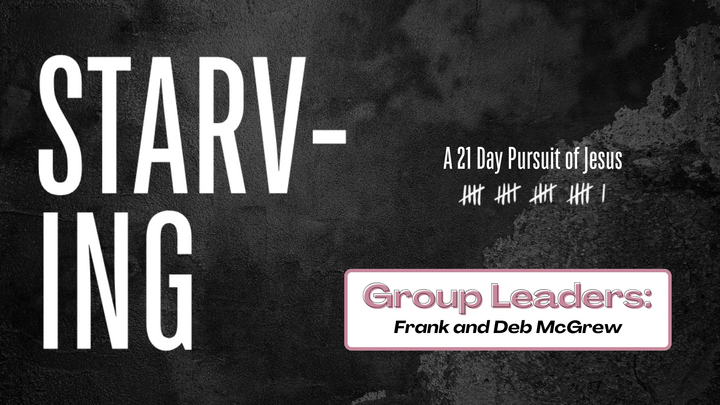 Logo for STARVING 21 Day Fast Pod - Frank & Deb McGrew