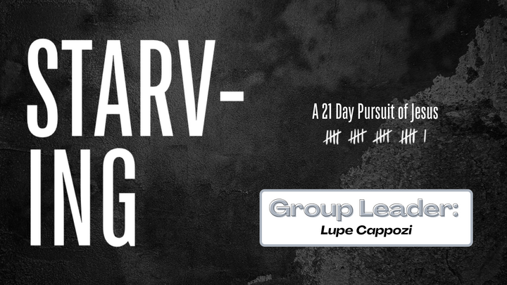 Logo for STARVING 21 Day Fast Pod - Lupe Capozzi