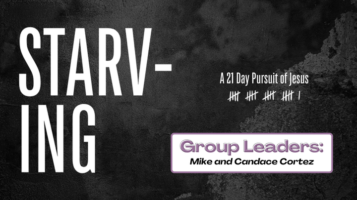 Logo for STARVING 21 Day Fast Pod - Mike & Candace Cortez