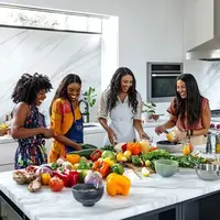 Logo for "Love Your Neighbor" Meal Prep Small Group- Saturday