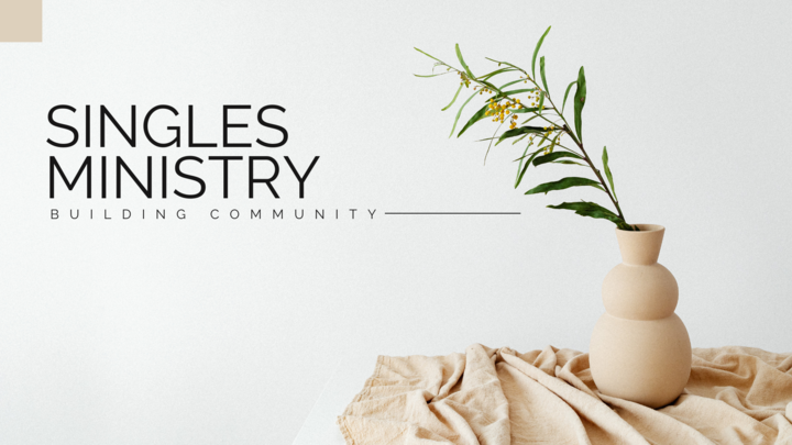 Logo for Singles Ministry Small Group