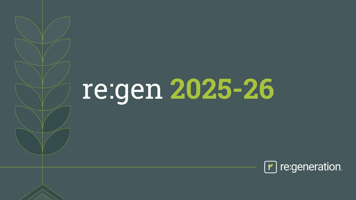 Logo for re:gen 2025 Full Roster