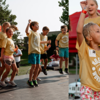 Logo for Ekids Worship Team - WB