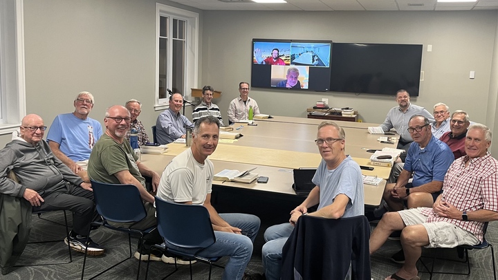 Logo for A Gathering of Men