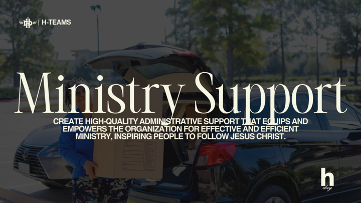 Logo for Ministry Support h-Team