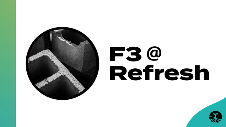 Logo for F3 @ Refresh