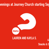 Logo for Alpha with Lauren and Kayla