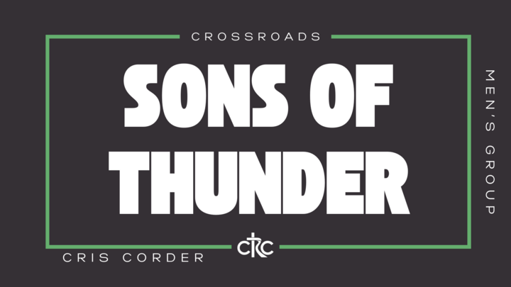 Logo for Sons of Thunder: Cris Corder