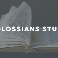 Logo for Adult Bible Study - Colossians