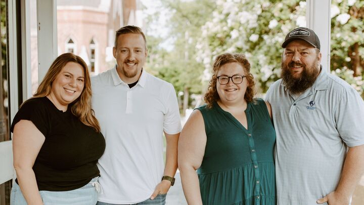 Logo for Halls + Stone