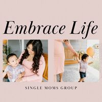 Logo for Embrace Life Single Moms Group