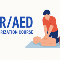 Logo for CPR/AED Familiarization Course
