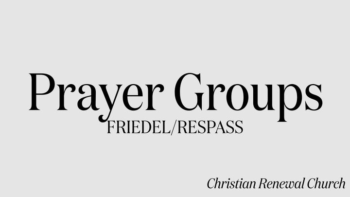 Logo for Friedel/Respass Prayer Group