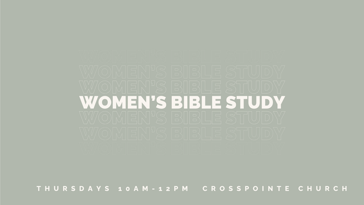 Logo for Thursday Morning Women's Bible Study 25-26