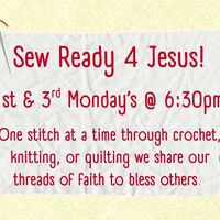 Logo for Sew Ready 4 Jesus