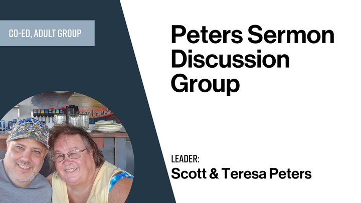 Logo for Adult :: Ephrata :: Peters Sermon Discussion Group