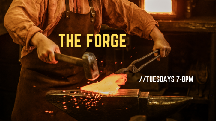 Logo for The Forge Men's Bible Study