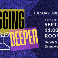 Logo for Digging Deeper (Tuesday Morning Bible Study)