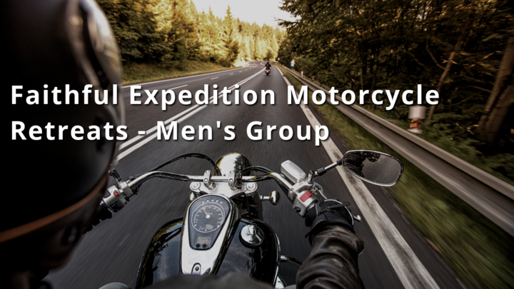 Logo for Faithful Expedition Motorcycle Retreats - Men's Group