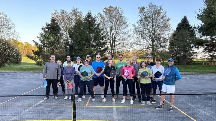 Logo for The Divine Dinkers (Pickleball)