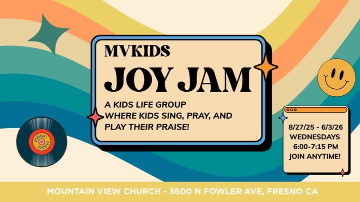Logo for MVKids Joy Jam