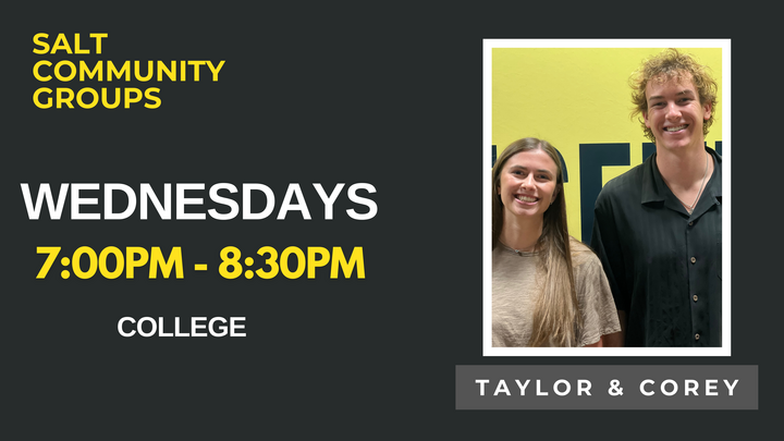 Logo for College SCG Wed 7p-8:30p