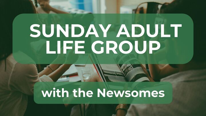 Logo for Sunday Adult Life Group (with the Newsomes)