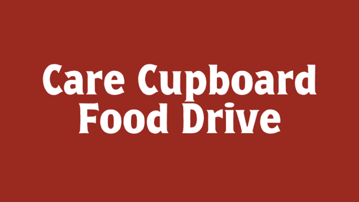 Logo for Care Cupboard Food Drive